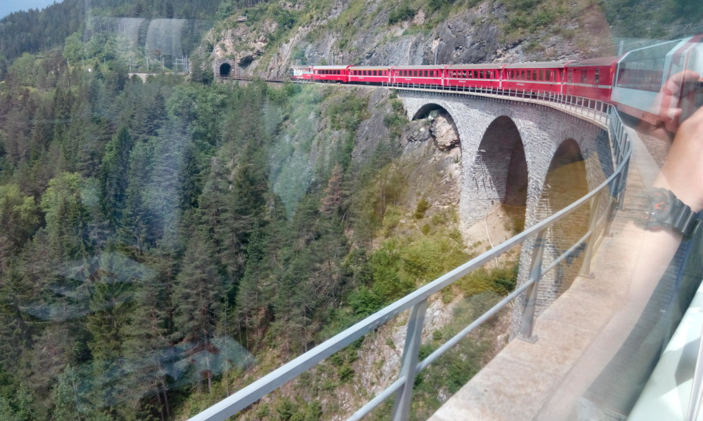 Landwasser Viaduct Швейцария