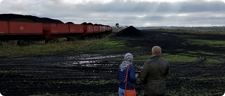 Экскурсионная поездка по узкоколейкам торфозавода «Дитва» под Лидой