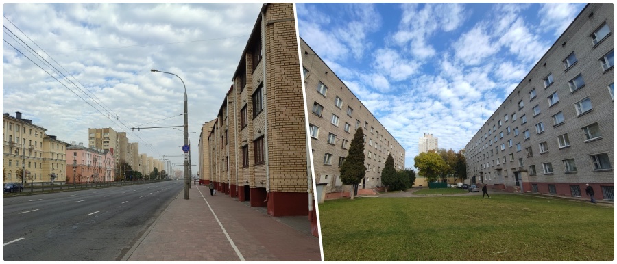 Обзор микрорайона улицы Маяковского. Вторая серия: застройка у камвольного комбината