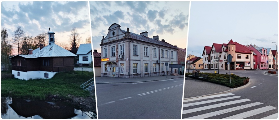 Цехановец на берегу озер