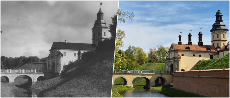 Несвижский замок: каким он был в XIX и XX веке и каким стал Несвижский замок: каким он был в XIX и XX веке и каким стал