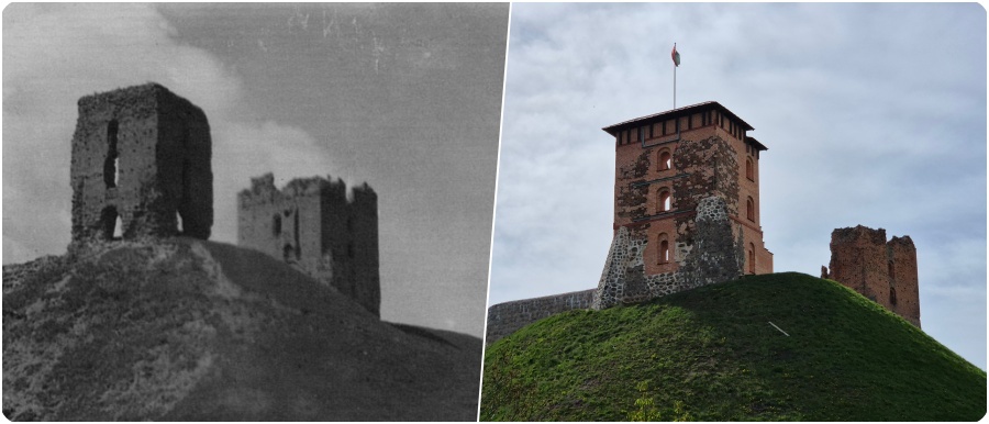 Руины новогрудского замка: какими они были в XIX и XX веке и какими стали Руины новогрудского замка: какими они были в XIX и XX веке и какими стали