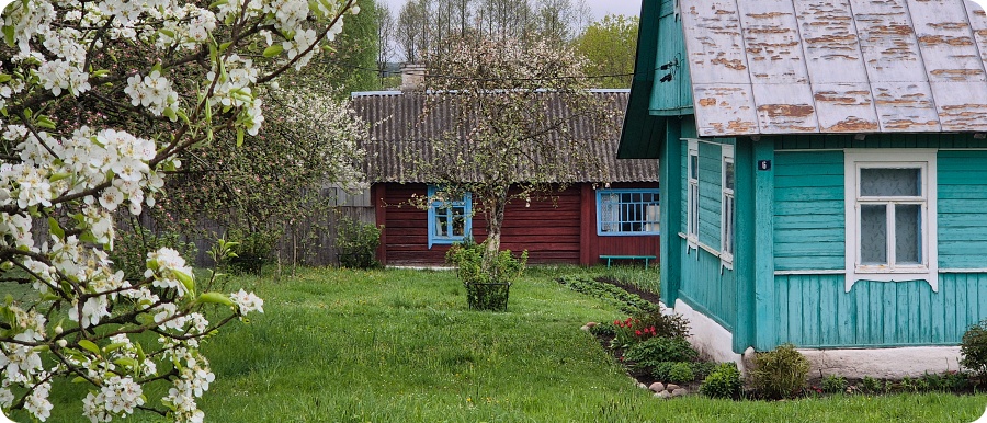 Немного магическое местечко, а теперь агрогородок Трабы Ивьевского района. Фотопрогулка